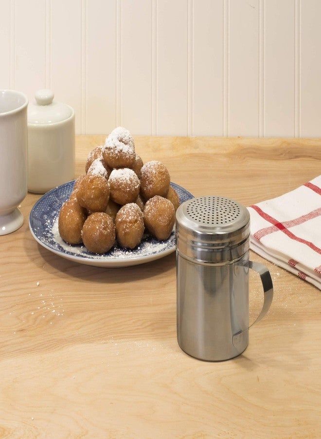 Mrs. Anderson's Baking Mrs. Anderson’s Baking Dredger Flour Duster with Handle, Stainless Steel, 9-Ounce Capacity - Image 3