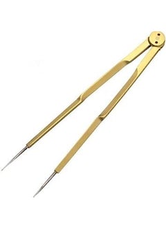 The Antique's Lab The Antiques Lab Patwari Full Brass Surveying Divider 6 inch  - Image 2