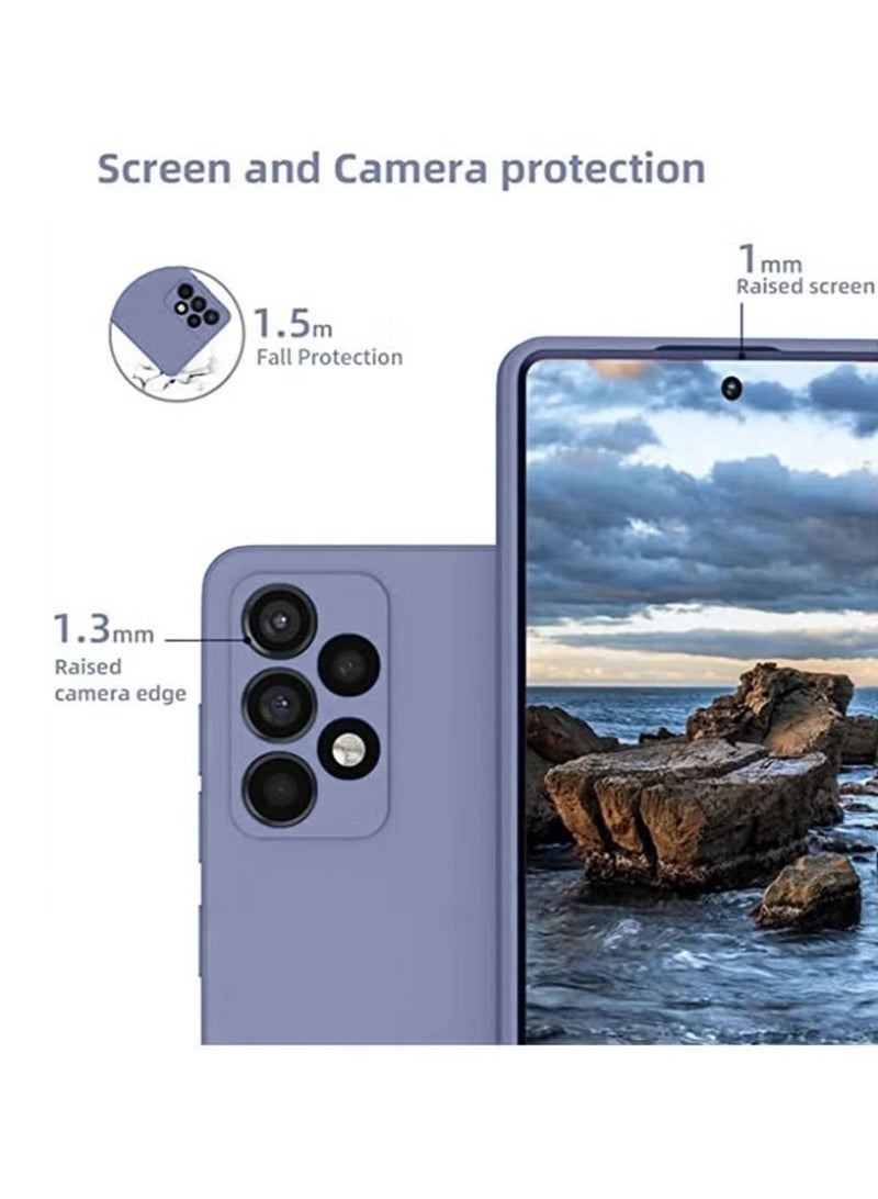 Samsung Galaxy A52 5G A52 4G Case Cover Protector Soft Silicone Shockproof Anti-Scratch Protective Bumper Shell Comfortable Touch Anti-Fingerprint - Image 2