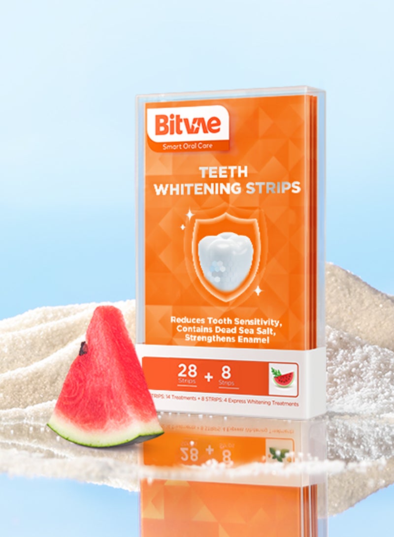 Bitvae Teeth Whitening Strip for Sensitive Teeth（Watermelon） - Image 2