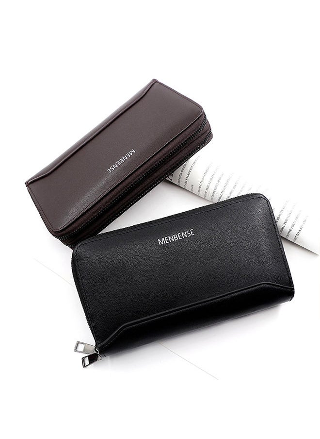 MenBense - Men's Wallet Long Wallet Card Bag Certificate Bag 20*11.5*5cm - Image 1