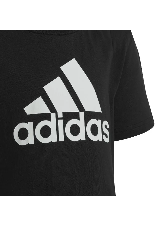 adidas تي شيرت تدريب أديداس Lk Bl Co أسود للأطفال 3-4 سنوات