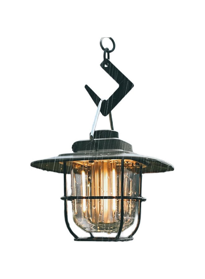 TCL Outdoor Camping Light, Retro Ambiance Lamp, Long-Lasting Battery, Tent Lighting, Led Hanging And Handheld Lamp - Image 3