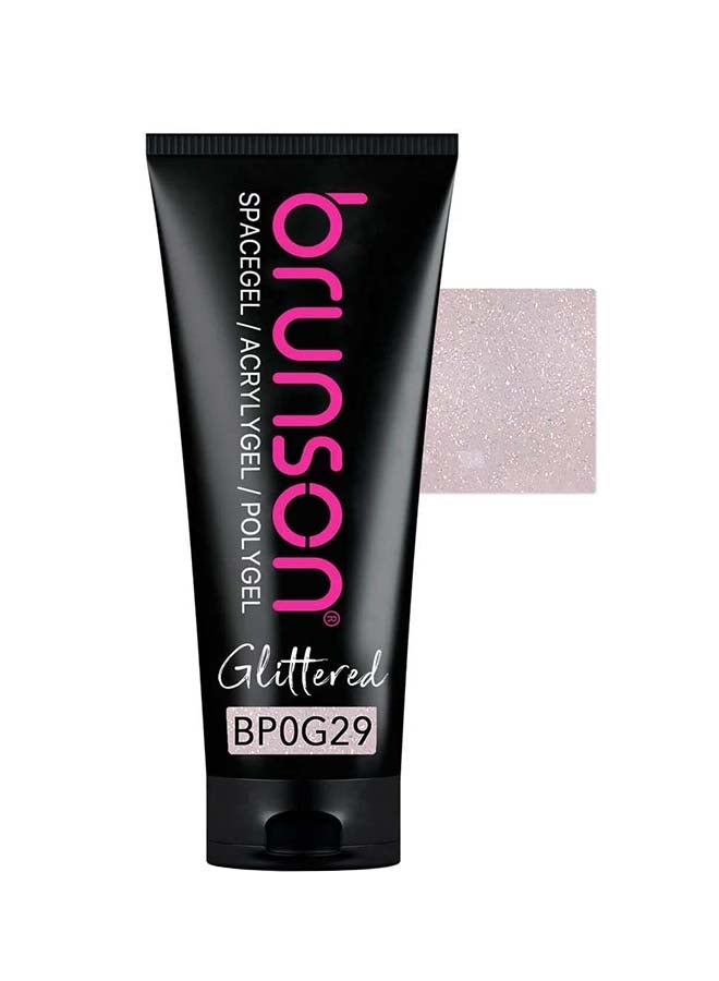 brunson يوفر جل بولي جل 60 جرام أظافر بجودة صالونات التجميل في ثانية واحدة، جل بولي جل للأظافر مع أظافر أكريليك لامعة تدوم طويلاً. انقعيه مع جل صلب للأشعة فوق البنفسجية/الصمام الثنائي الباعث للضوء لتمديد الأظافر، جل بناء للأظافر الصناعية، فن طلاء الأظافر