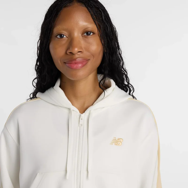 New Balance Sea Salt Interlock Full Zip for Women | Best Price UAE