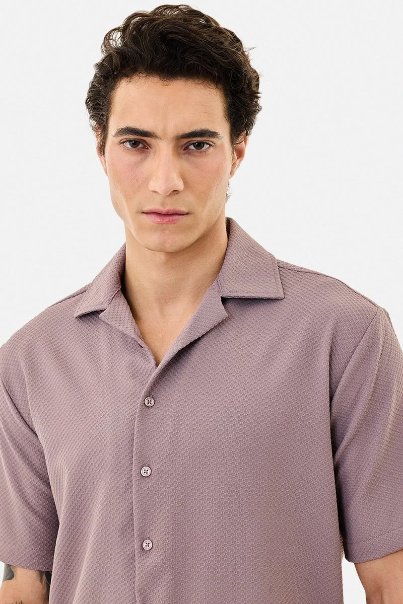 سنيتش قميص مطاطي بقصة صندوقية مزخرفة