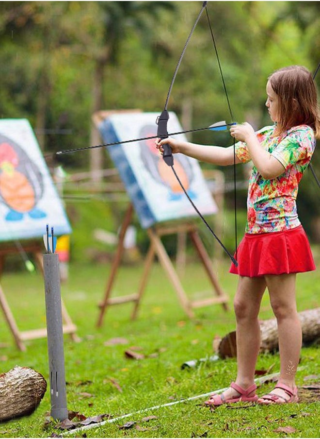 Snooe - Bow and Arrow Set for Kids and Teens, Beginner Practice Bow, Youth Bow and Arrow with 6 Arrows and Accessories for Outdoor Sports Game - Image 1