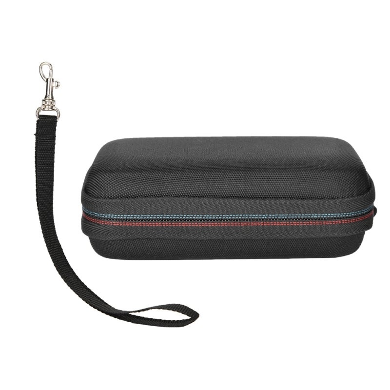 SSD Storage Bag Hard EVA Semi-Waterproof Shockproof for Samsung T5 Portable 250GB 500GB 1TB 2TB External Solid-State Hard Disk - Luxury Soft Buffer Layer Prevents Scratch with Inner Mesh Pocket for Ac - Image 1