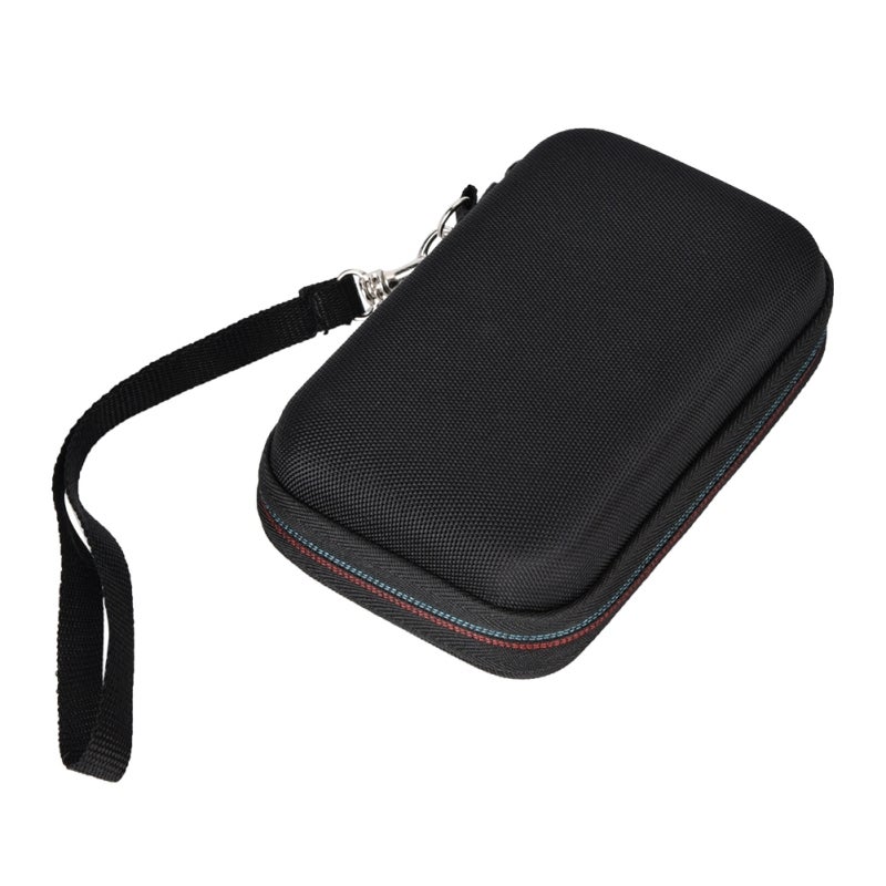 SSD Storage Bag Hard EVA Semi-Waterproof Shockproof for Samsung T5 Portable 250GB 500GB 1TB 2TB External Solid-State Hard Disk - Luxury Soft Buffer Layer Prevents Scratch with Inner Mesh Pocket for Ac - Image 2