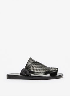 Boys Paneled Slip-On Arabic Sandals Ramadan Collection