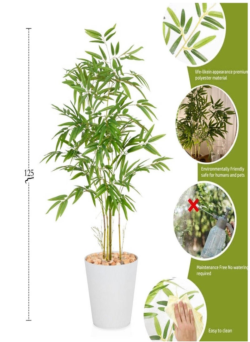 co arma An artificial tree that simulates a bamboo tree with its natural texture 130 cm  - Image 1
