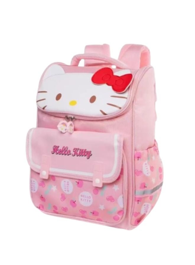 Sanrio Hello Kitty Kids School Backpack – Cute Pink Cartoon Design, Lightweight & Spacious - Image 1