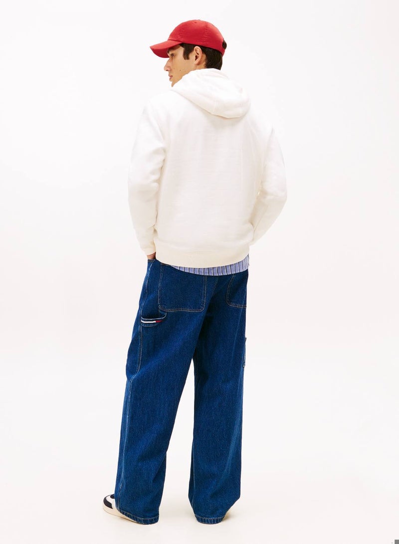 TOMMY JEANS Brushed Fleece Hoody - Image 2