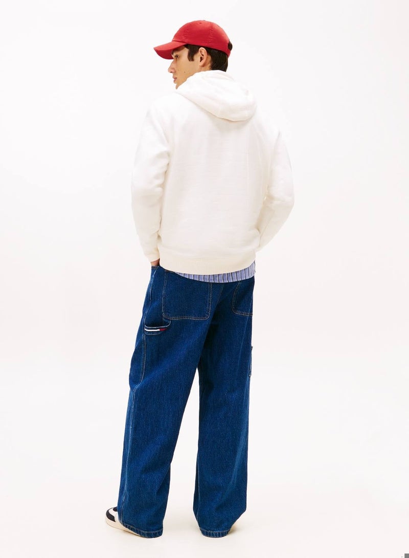 TOMMY JEANS Brushed Fleece Hoody - Image 2