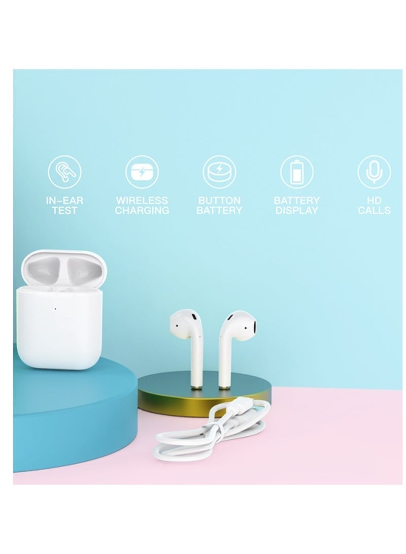 modio D2 High Bass In-Ear Bluetooth Earbuds with Touch Control | Deep, Crystal-Clear Sound & Stable Wireless Connectivity | Lightweight, Portable Design for Android & Other Bluetooth Devices - Image 3