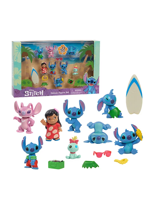 ديزني Lilo & Stitch Deluxe Figure Set