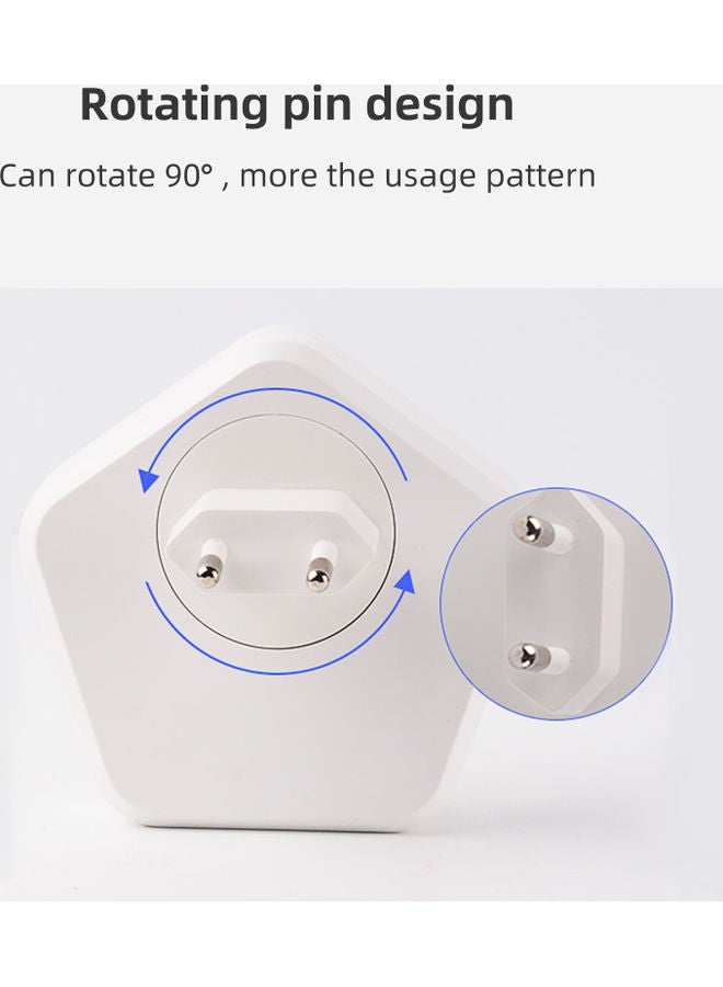 إسكدنيا مصباح LED مزود بجهاز استشعار للحركة أبيض - Image 2