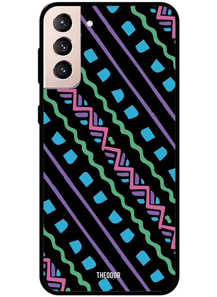 Protective Case Cover For Samsung Galaxy S21 Border Patten