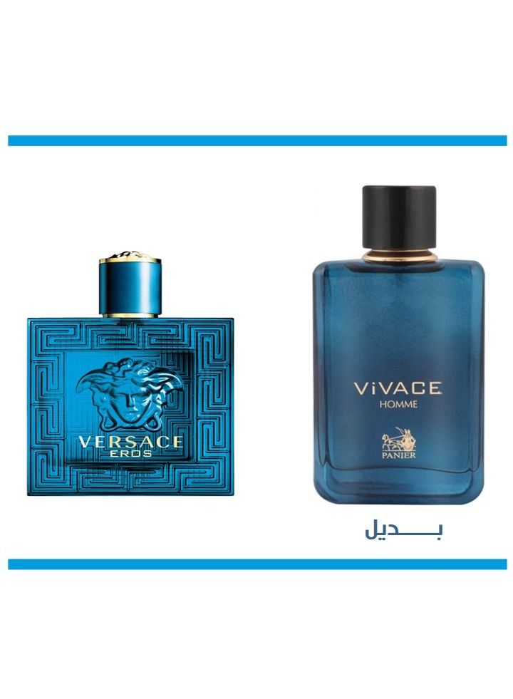 Panier Vivace Eau de Parfum, alternative to Versace Eros for men