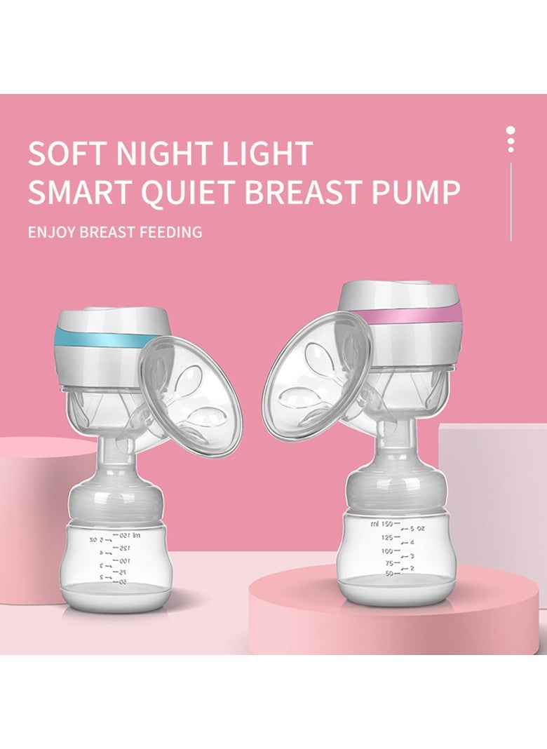kiddoz Electric Breast Pump, 850Mah Li-Ion Battery, 150Ml Capacity, 20 Adjustable Levels, Anti-Backflow, Portable, Pink  - Image 2