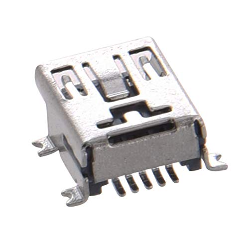 GDQLCNXB 10 Pack Mini USB Type B Female Port 5-Pin 180 Degree SMD SMT PCB Jack Socket - Image 2