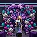 kozee KPop Music Themed Birthday Party Decorations with purple pink teal Balloon Arch Kit Disco Star Explosion foil Balloons for Girls pop movie fans Party Y2K Prom Theme decor - Image 4