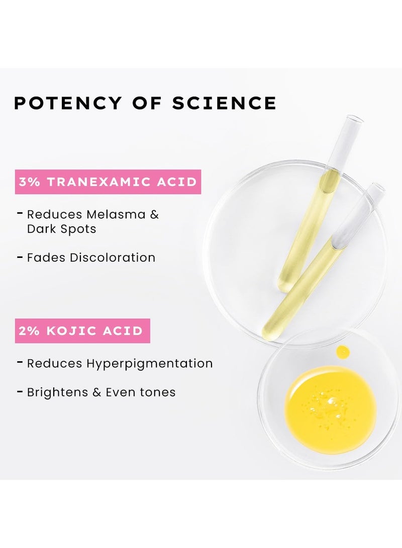 HYPHEN Advanced De-Pigmentation Serum For Hyperpigmentation, Melasma, Dark Spots & Scars With 2% Kojic Acid | Visibly Brightens & Even Tones Skin - 30ml - Image 5