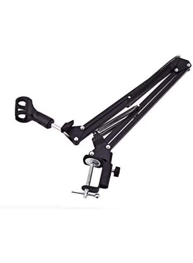 Professional Adjustable Microphone Boom Arm Stand – Studio Suspension Mic Holder for Recording, Streaming & Podcasting - Image 2