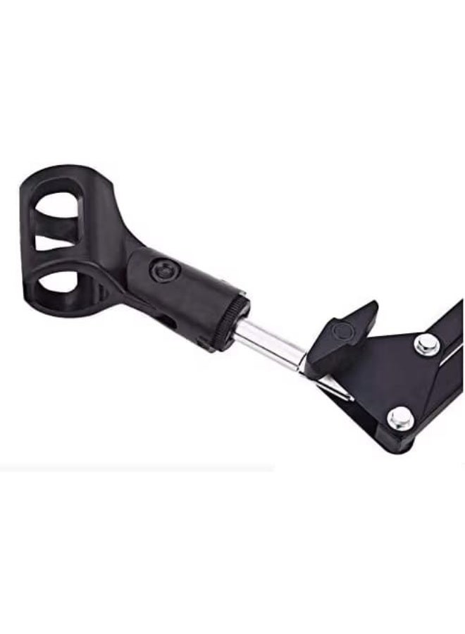 Professional Adjustable Microphone Boom Arm Stand – Studio Suspension Mic Holder for Recording, Streaming & Podcasting - Image 3