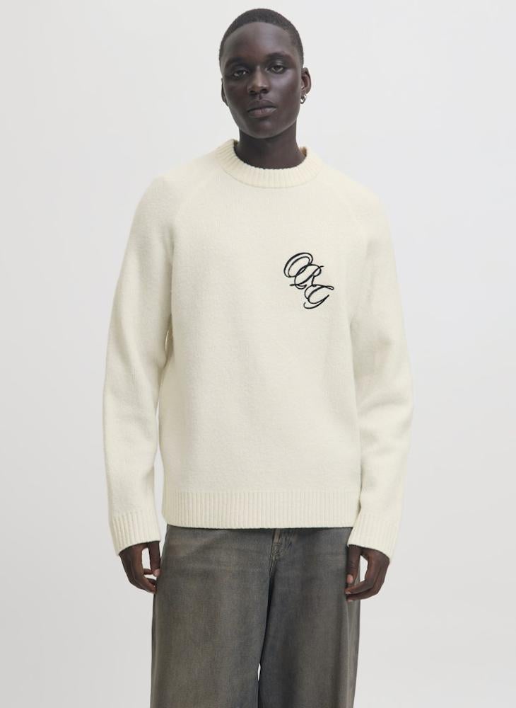 JACK & JONES Graphic Print Regular Fit Sweatshirt - Image 1