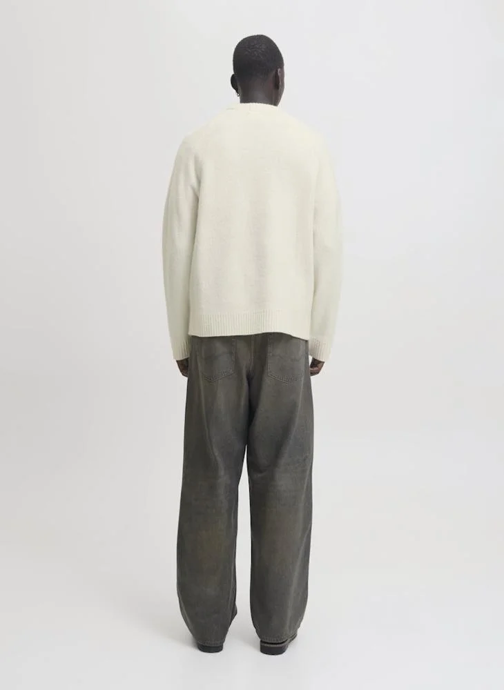 JACK & JONES Graphic Print Regular Fit Sweatshirt