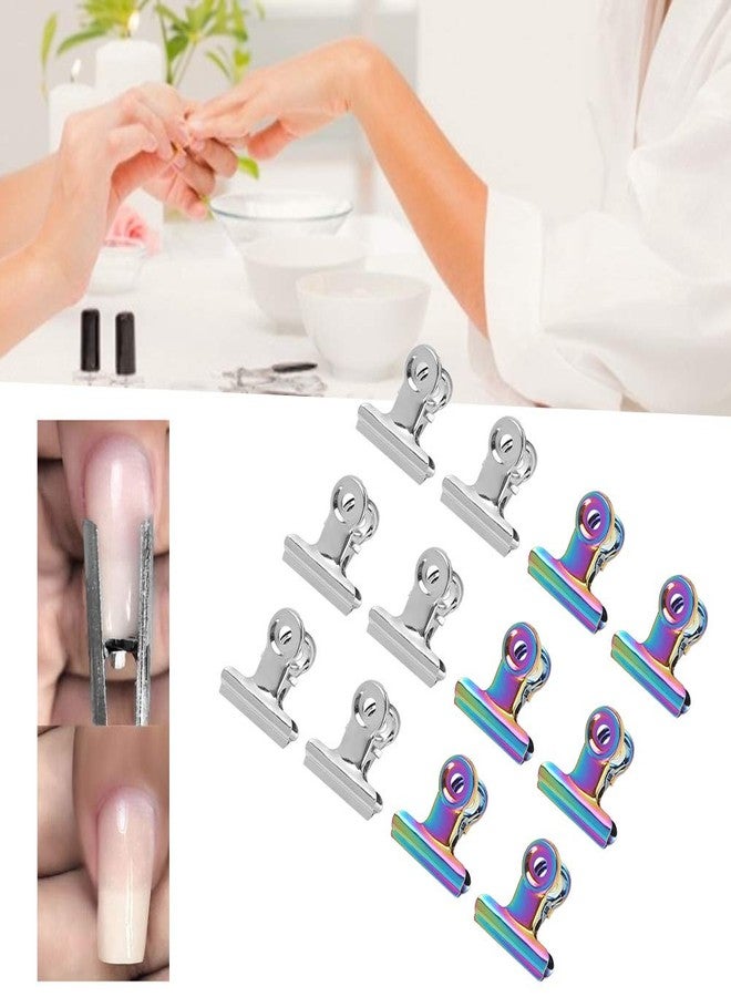Jonlaki Finger Extension Clip Set,Nail Tips Clips,Gel Quick Building Nail Tips Clip,Nail clips for Finger,Gel Nail Tips Clip,Metal File Clips,DIY Manicure Tool,Fix Nail,Nail Salon - Image 5