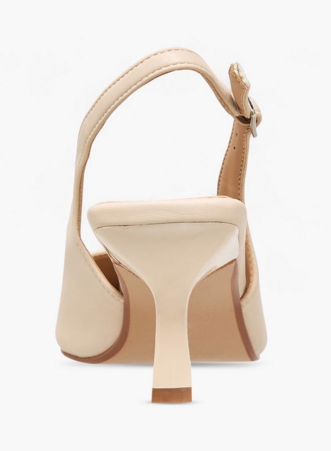 Flora Bella By Shoexpress Women Embellished Kitten Heel Shoes - Image 5