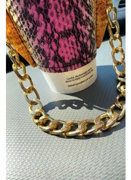 Bahels Women's Pink Special Series Leather Coffee Cup Holder  - Image 2