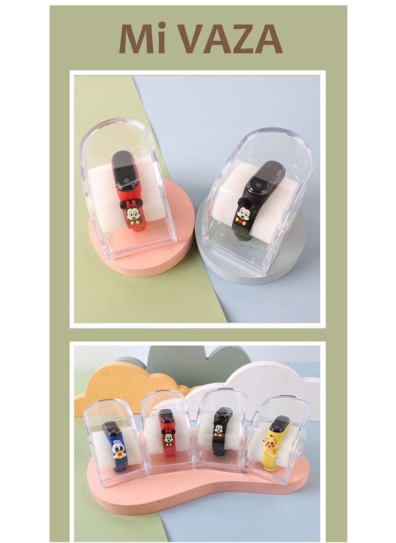 Mi VAZA M3 Cartoon Children's LED Electronic Waterproof Touch Watch - Cute Cartoon Gifts for Children - Digital Sports Toddler Daily Waterproof LED Design  - Image 5