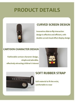 Mi VAZA M3 Cartoon Children's LED Electronic Waterproof Touch Watch - Cute Cartoon Gifts for Children - Digital Sports Toddler Daily Waterproof LED Design  - Image 4