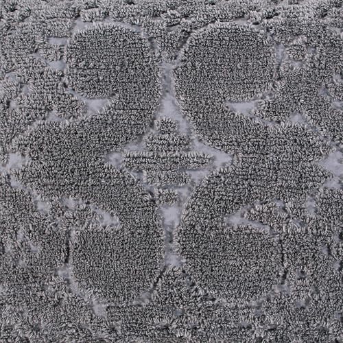 Better Trends 1 Piece Bedspread 100% Cotton Chenille Bedspread Coverlet Luxurious Medallion Pattern Bedspread King 120" X 110" Size Soft Lightweight Gray Tufted All Season Bedding Ashton Collection - Image 4