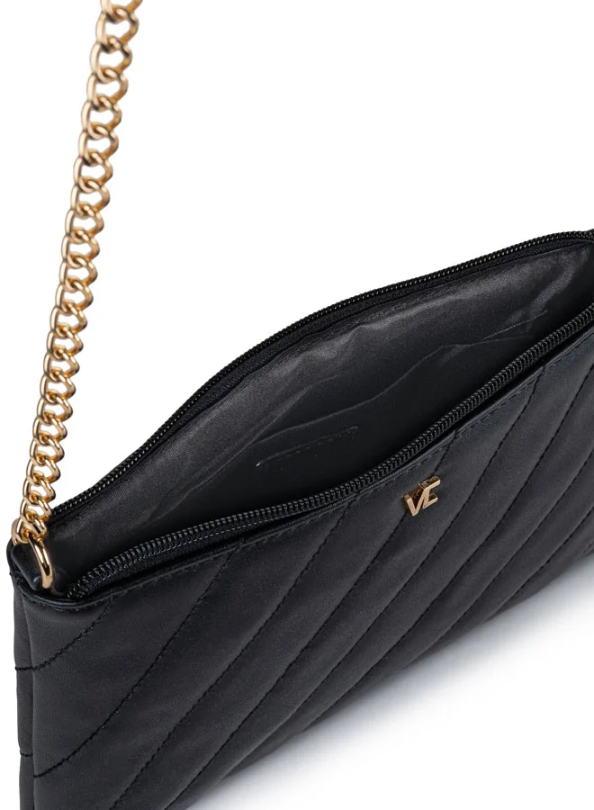 Vincci Women Quilted Shoulder Bag With Chain detail