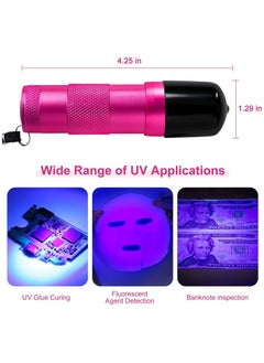 SYOSI LED Nail Lamp, Mini UV LED Nail Lamp, Portable USB Quickly Nail Dryer UV LED Light for Nails, Gel Nails, Nail Extension Travel Manicure Home DIY Salon, Lamp Thumb Mini Nail Lamp (Flashlight)  - Image 4