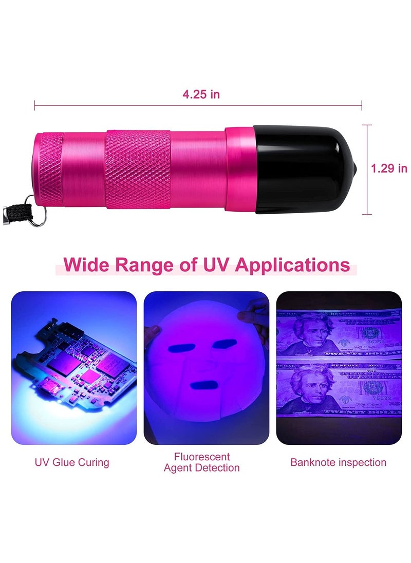 SYOSI LED Nail Lamp, Mini UV LED Nail Lamp, Portable USB Quickly Nail Dryer UV LED Light for Nails, Gel Nails, Nail Extension Travel Manicure Home DIY Salon, Lamp Thumb Mini Nail Lamp (Flashlight)  - Image 4