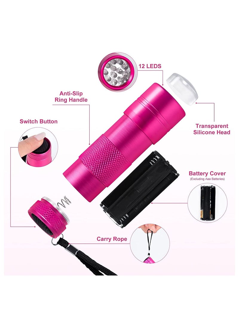 SYOSI LED Nail Lamp, Mini UV LED Nail Lamp, Portable USB Quickly Nail Dryer UV LED Light for Nails, Gel Nails, Nail Extension Travel Manicure Home DIY Salon, Lamp Thumb Mini Nail Lamp (Flashlight)  - Image 5