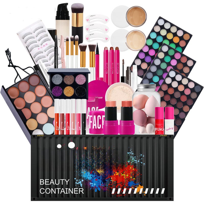 مجموعة كاملة من مجموعات المكياج للسيدات POP011B - Image 1