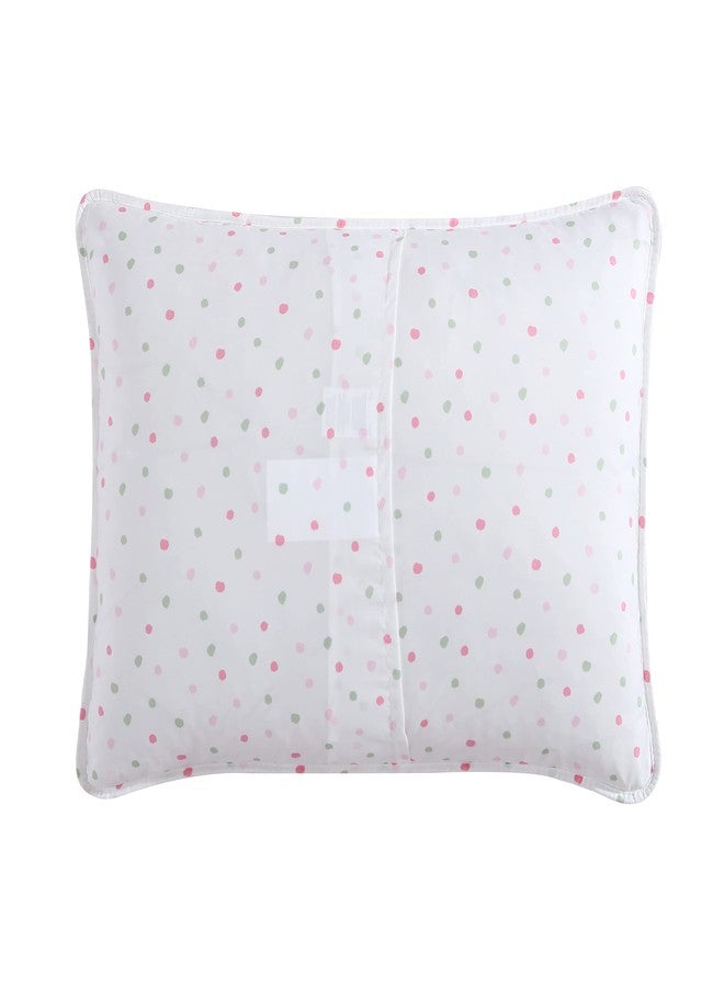 Laura Ashley Kids - Full Quilt Set, Reversible Kids Bedding with Matching Sham(s), Ideal for Toddler Bedding Set (Solid Butterfly Stitch White, Full) - Image 5