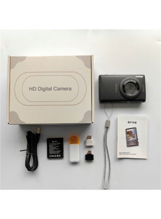64 Million Student Music Digital Camera Travel Entry Level Micro Single Vlog Camera Portable High Resolution Smart Camera-Body Color:C1 Black-OTG Reader Standard - pzsku/ZF7FD1176E126F1D77F2AZ/45/1745318253/a537d20e-f425-449a-8391-485f2b8dfa85