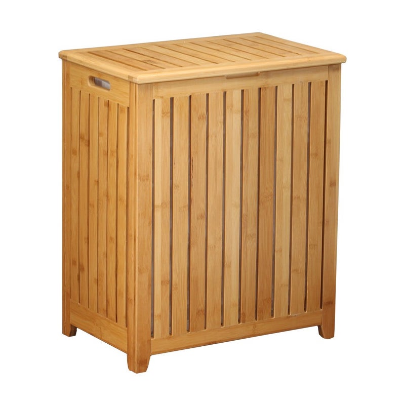 Oceanstar Spa-Style Bamboo Laundry Hamper - Image 1