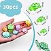 HOMICO 30PCS Mini Turtles Family Figurines Luminous Tiny Resin Animals Tiny Turtles for Dollhouse Fairy Garden Micro Moss Landscape Home Decor 3 Sizes and 10 Colors - Image 4