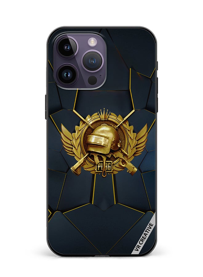 VR CREATIVE Protective Case Cover For Apple iPhone 15 Pro Max Pubg Design Multicolour - Image 1