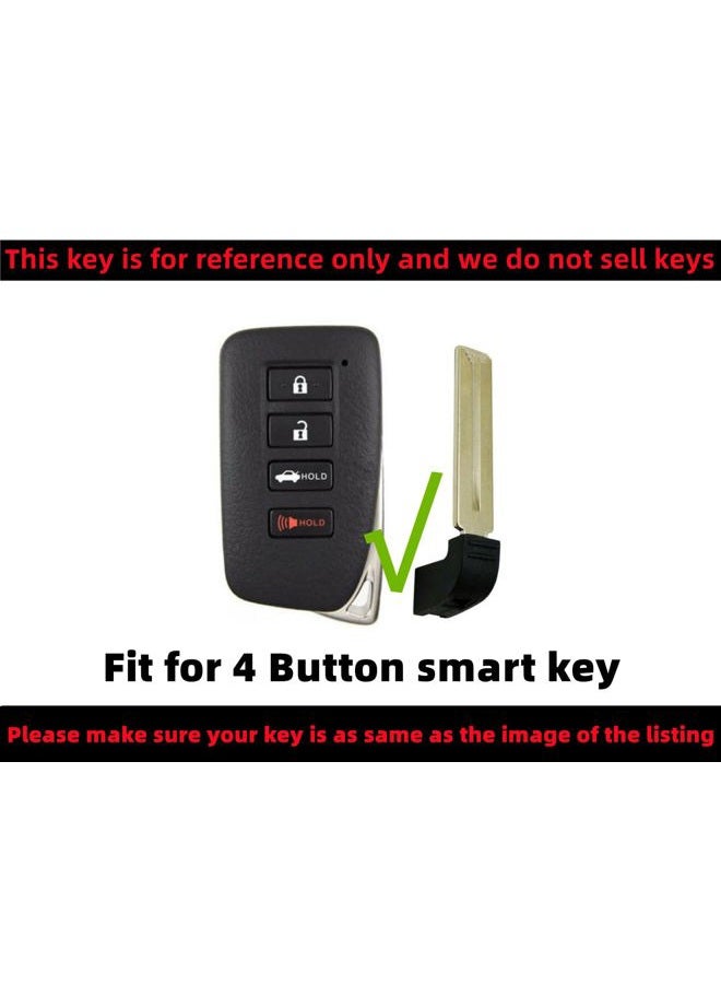 REPROTECTING Silicone Rubber Key Fob Cover Compatible with 2013-2021 Lexus ES300h ES350 GS350 GS450h IS200t IS300 IS350 LX570 NX200t NX300h RC350 RX350 RX450h HYQ14FBA - Image 3