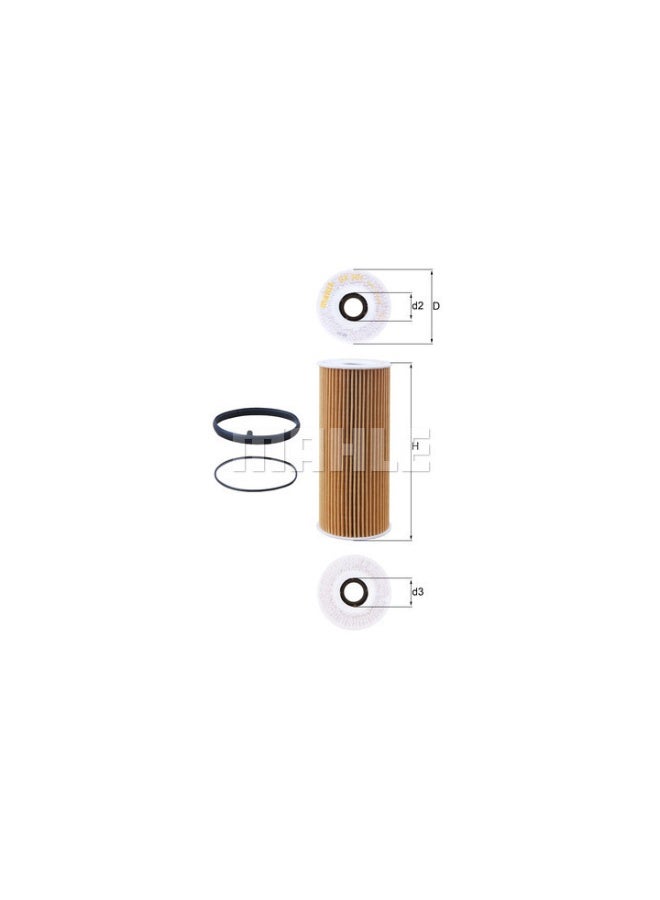 OIL FILTER  -  OX 381D