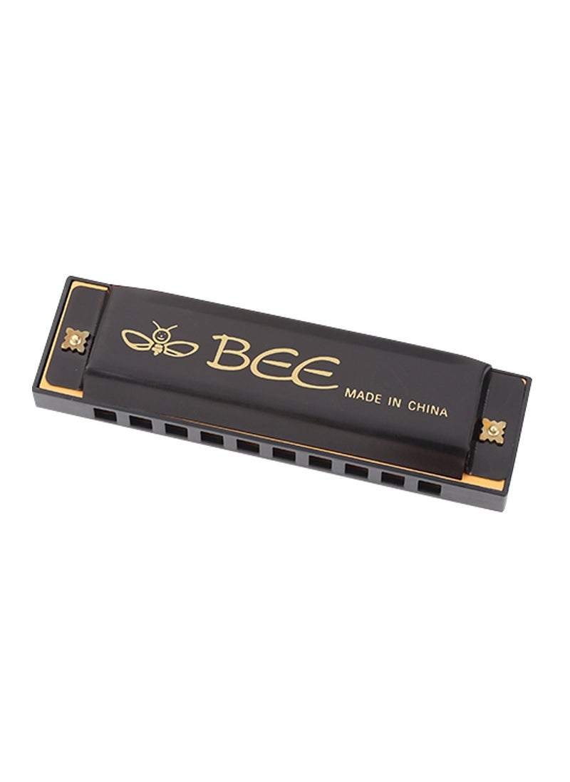 Generic Bee10 Harmonica 20 Tones Childrens Musical Instrument Black 
